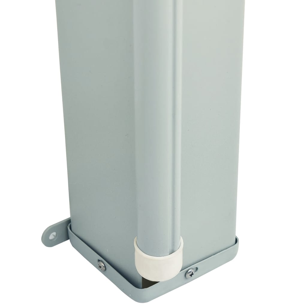 vidaXL Patio Retractable Side Awning 180x600 cm Blue