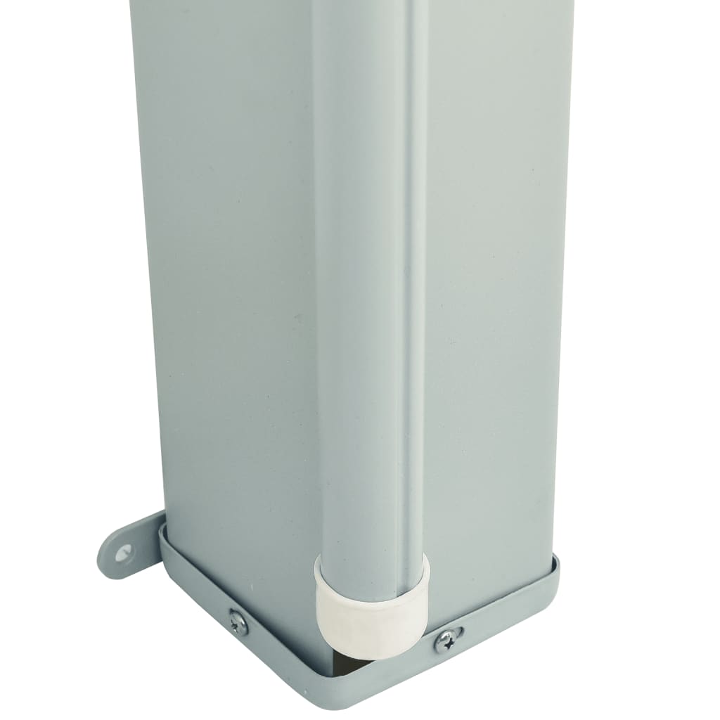 vidaXL Patio Retractable Side Awning 180x600 cm Red