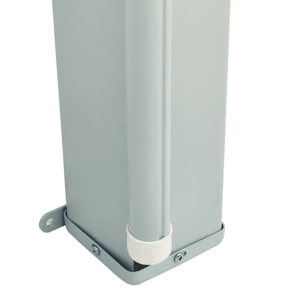 vidaXL Patio Retractable Side Awning 180x600 cm Red