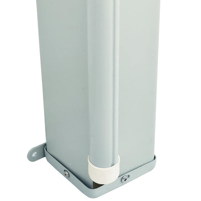 vidaXL Patio Retractable Side Awning 180x600 cm Red