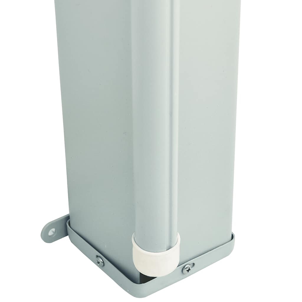 vidaXL Patio Retractable Side Awning 200x614 cm Cream