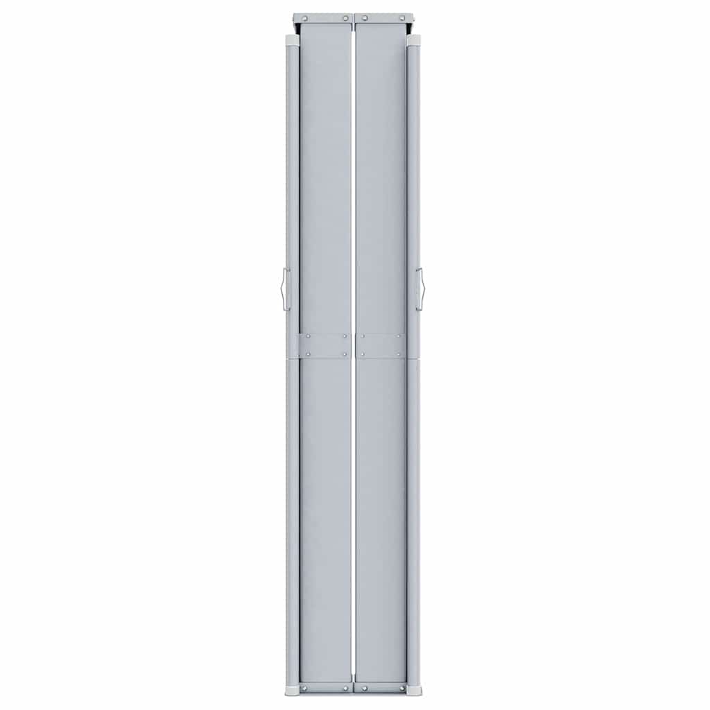 vidaXL Retractable Side Awning Cream 180x600 cm