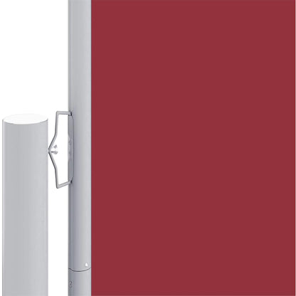 vidaXL Retractable Side Awning Red 180x600 cm