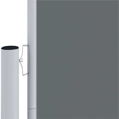 vidaXL Retractable Side Awning Anthracite 160x1000 cm