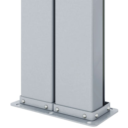 vidaXL Retractable Side Awning Anthracite 160x1000 cm