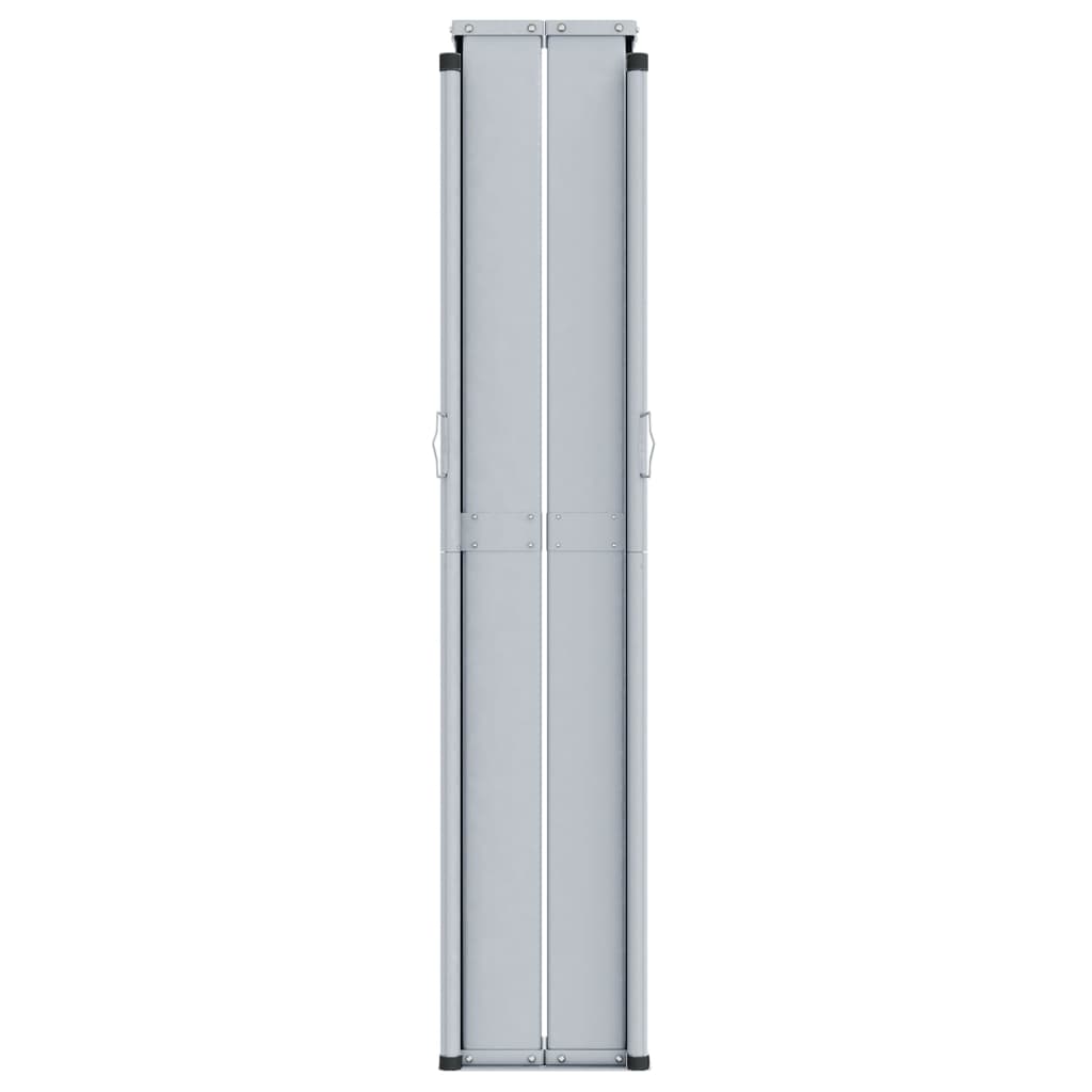 vidaXL Retractable Side Awning Brown 160x1000 cm