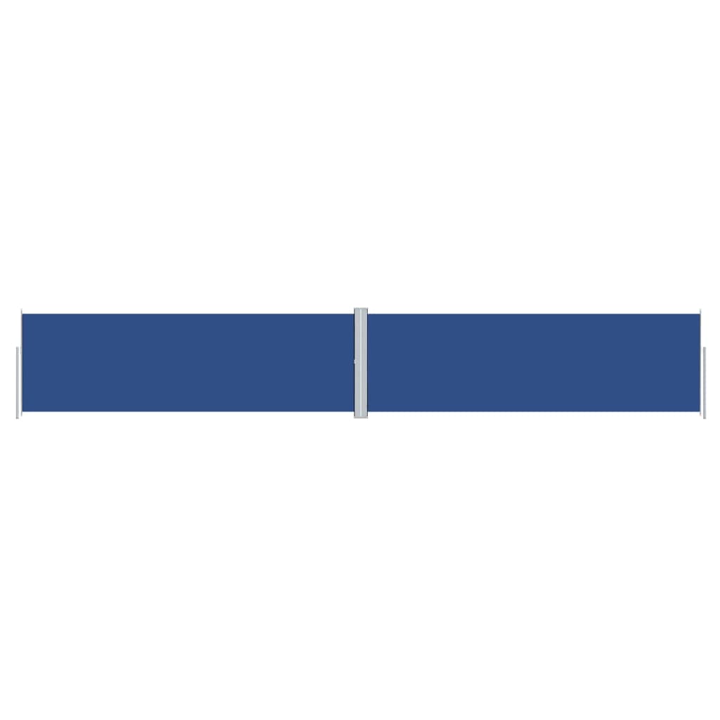 vidaXL Retractable Side Awning Blue 160x1000 cm
