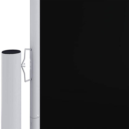 vidaXL Retractable Side Awning Black 180x1000 cm