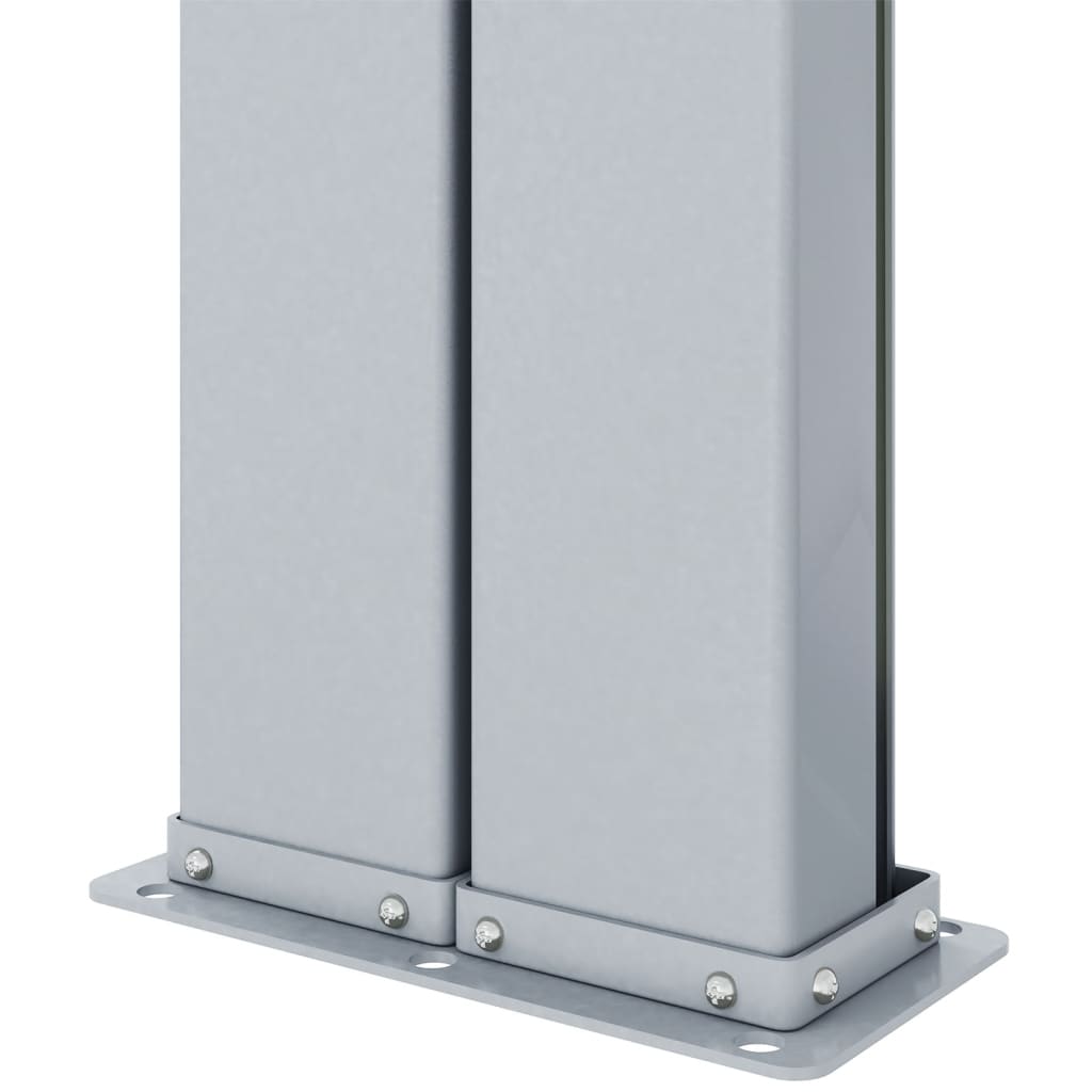 vidaXL Retractable Side Awning Anthracite 180x1000 cm