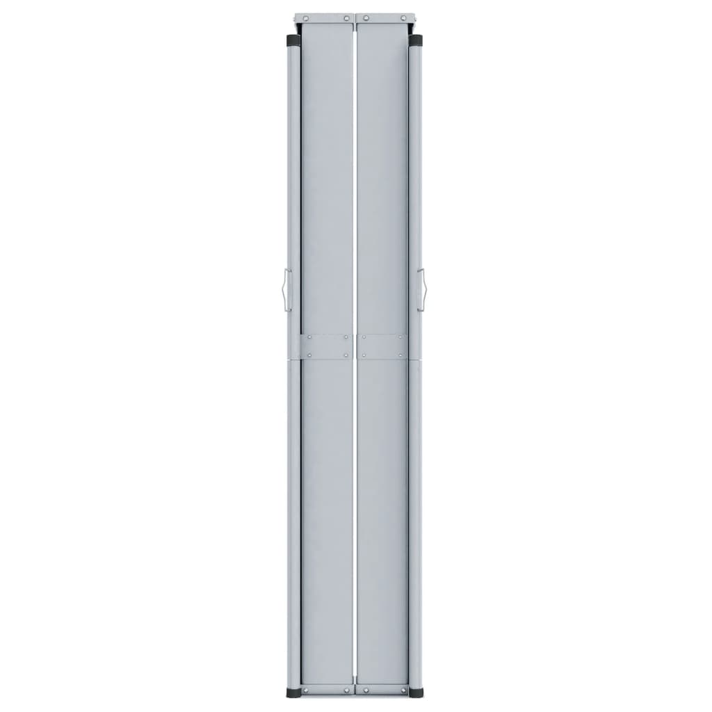 vidaXL Retractable Side Awning Brown 180x1000 cm