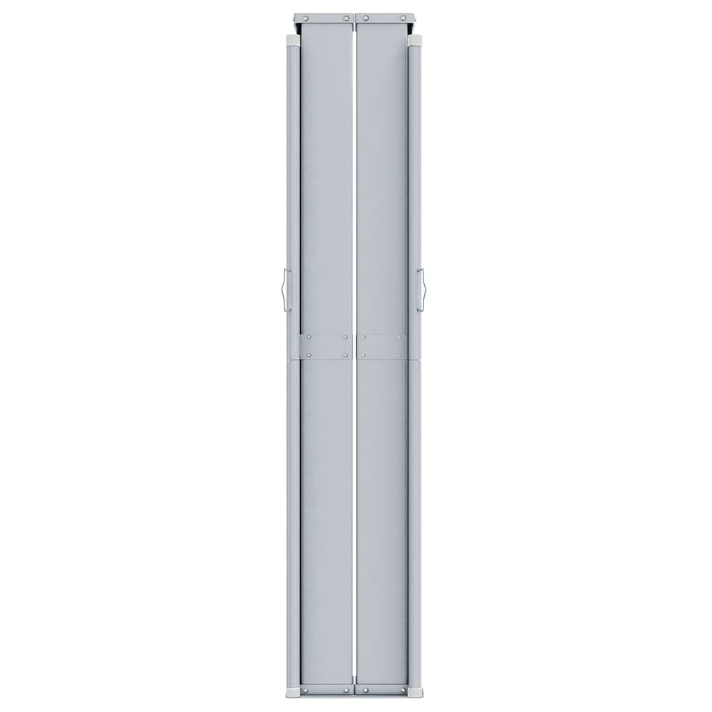 vidaXL Retractable Side Awning Blue 180x1000 cm