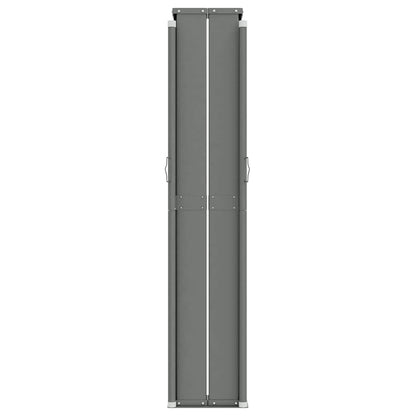 vidaXL Retractable Side Awning Blue 220x1000 cm