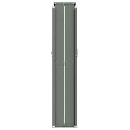 318053 vidaXL Retractable Side Awning Red 220x1000 cm