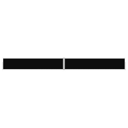 vidaXL Side Awning | Black | Polyester with PU coating, Steel, Aluminium