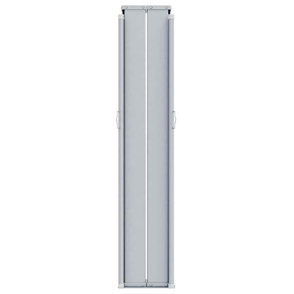 vidaXL Retractable Side Awning Cream 117x1200 cm