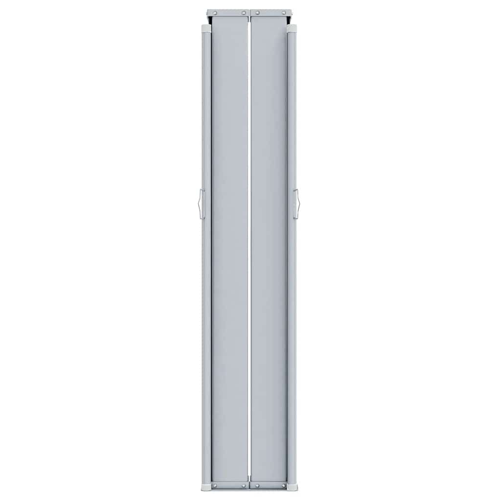 vidaXL Retractable Side Awning Blue 117x1200 cm