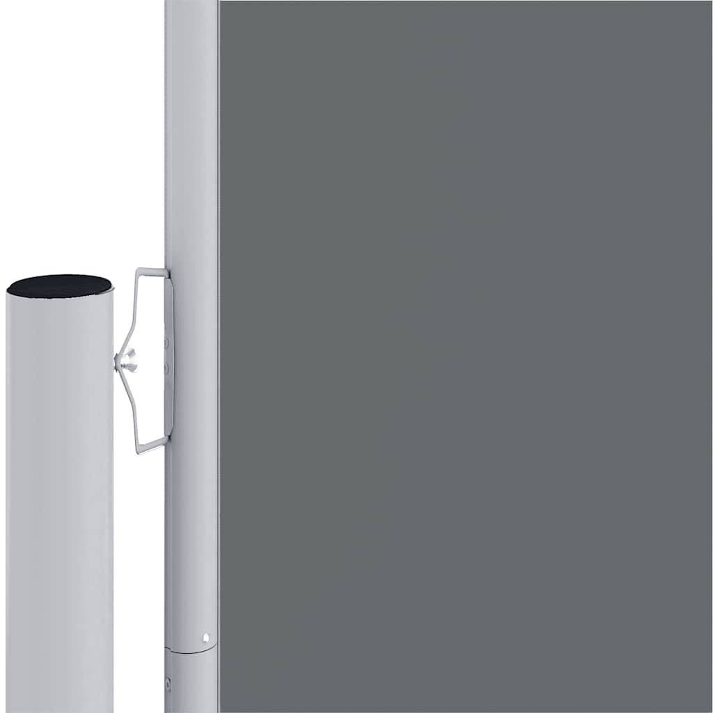 vidaXL Retractable Side Awning Anthracite 160x1200 cm