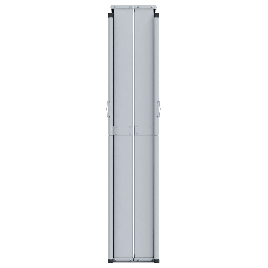 vidaXL Retractable Side Awning Brown 160x1200 cm
