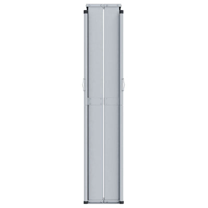vidaXL Retractable Side Awning Brown 160x1200 cm