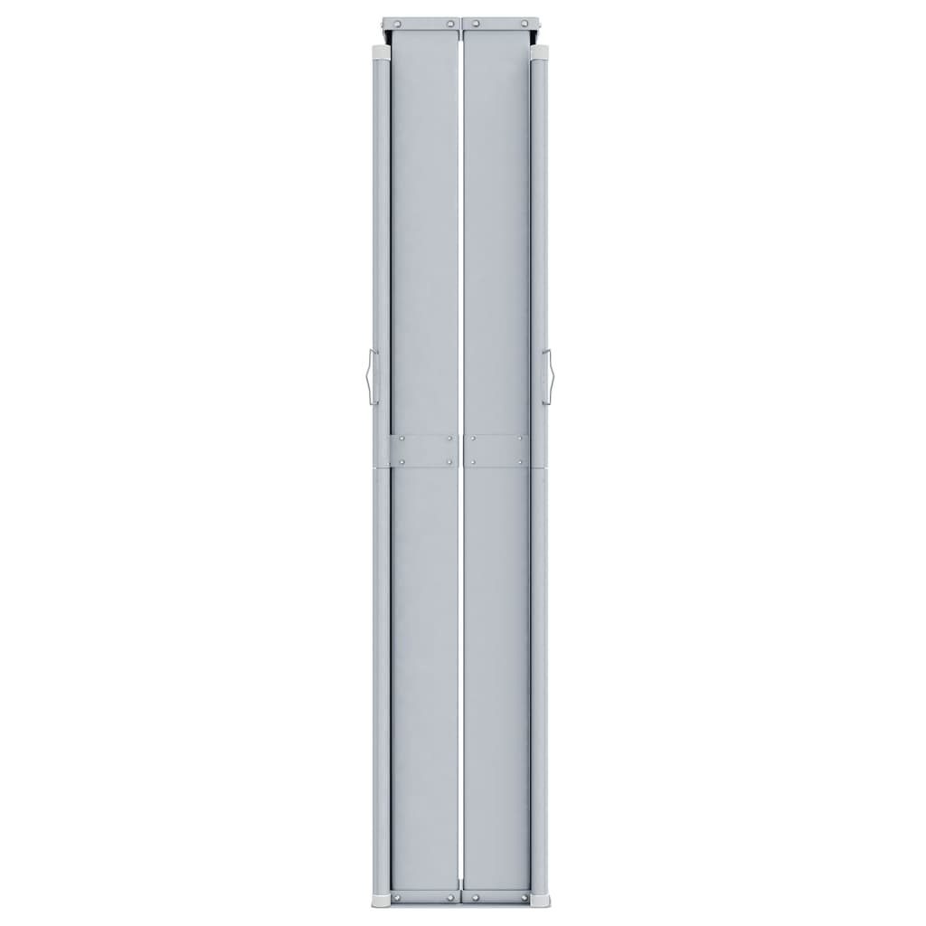 vidaXL Retractable Side Awning Red 160x1200 cm