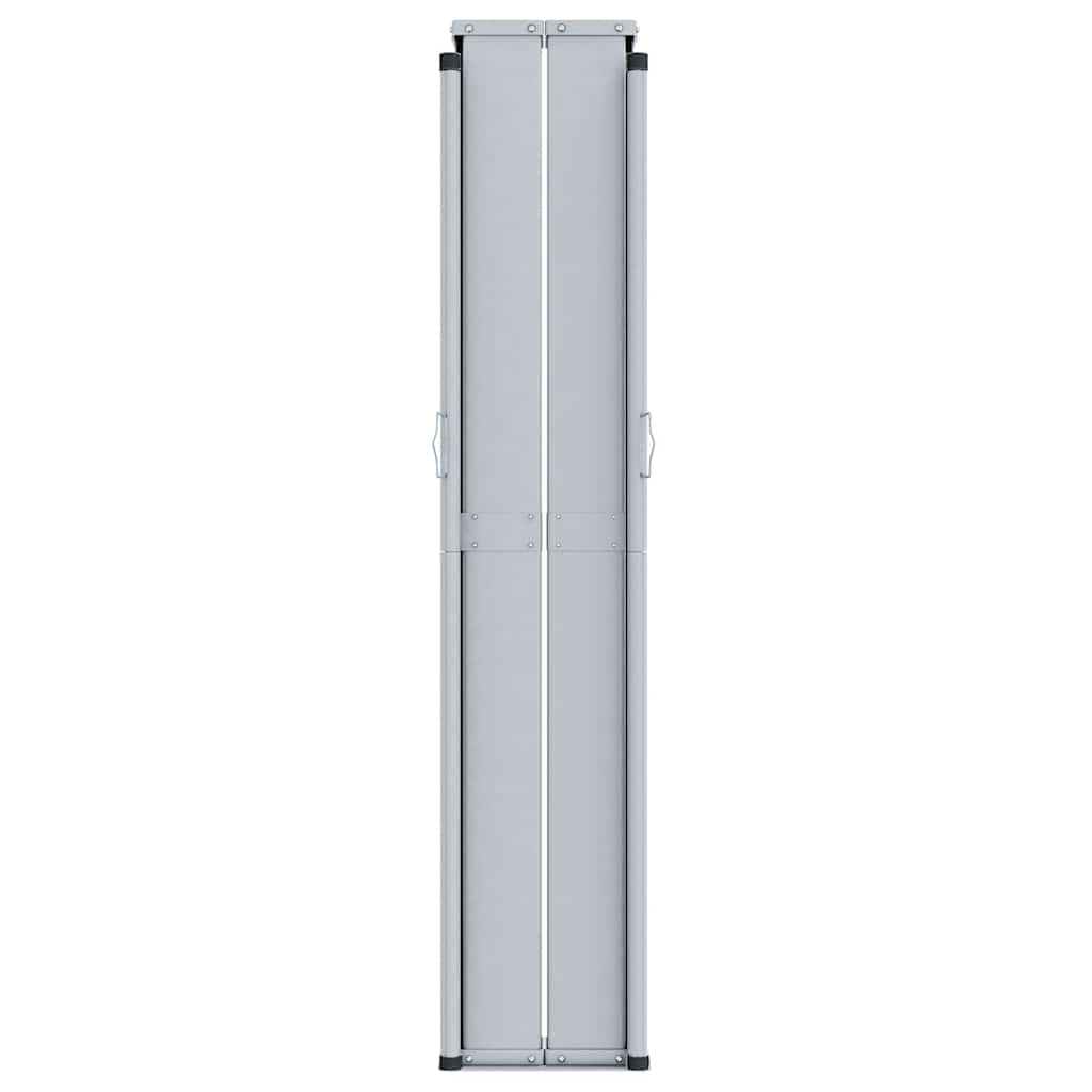 vidaXL Retractable Side Awning Black 180x1200 cm