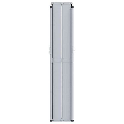 vidaXL Retractable Side Awning Black 180x1200 cm