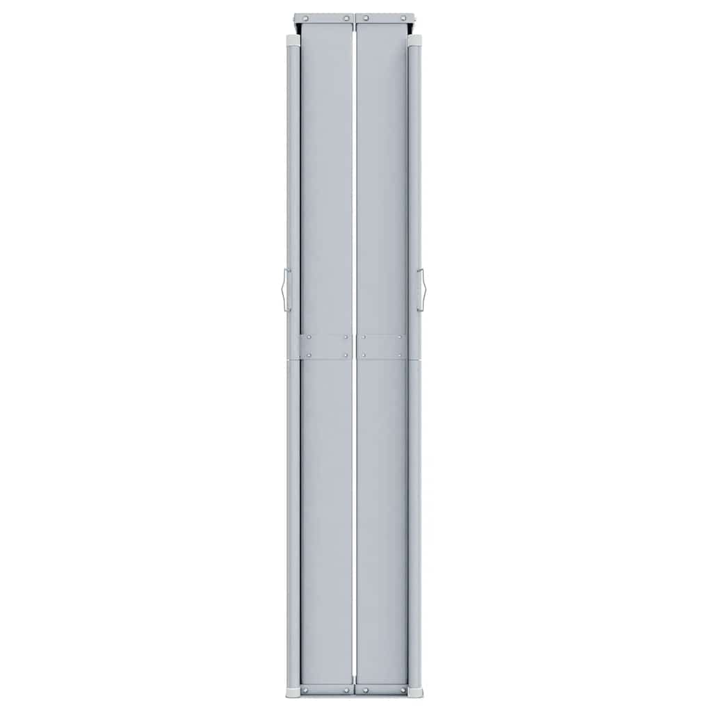 vidaXL Retractable Side Awning Cream 180x1200 cm