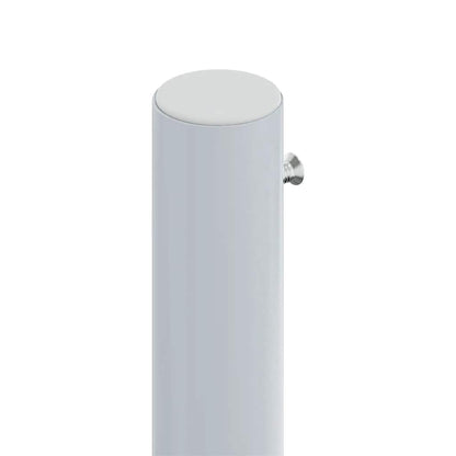 vidaXL Retractable Side Awning Cream 180x1200 cm