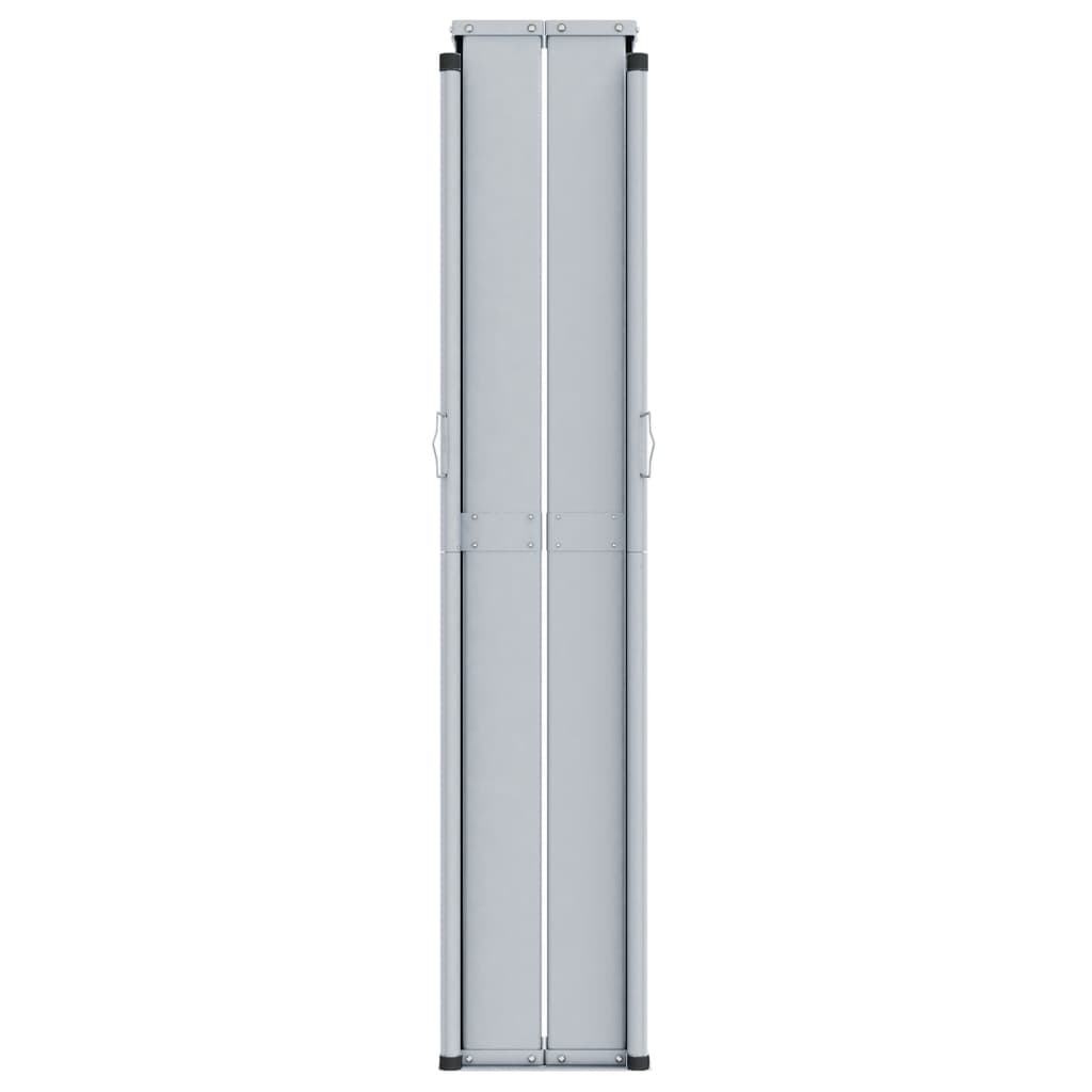 vidaXL Retractable Side Awning Anthracite 180x1200 cm