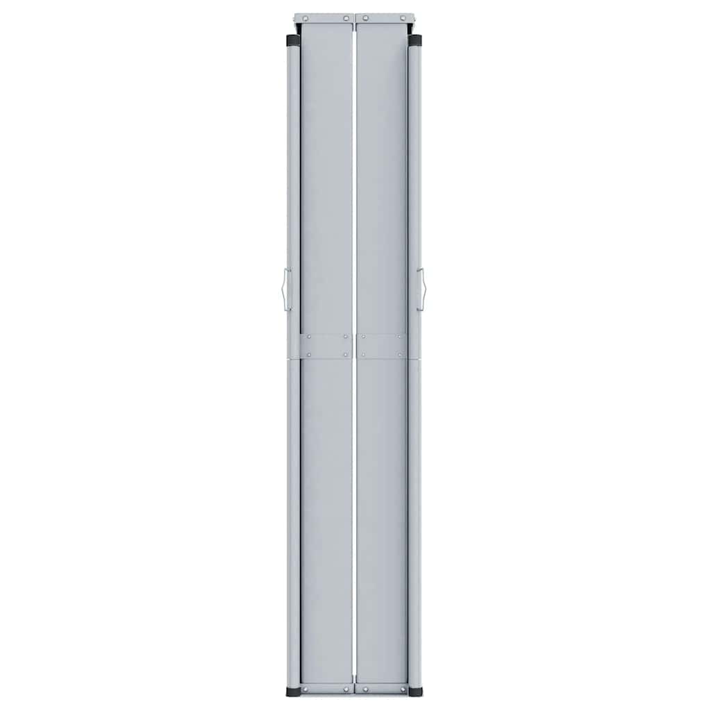 vidaXL Retractable Side Awning Brown 180x1200 cm