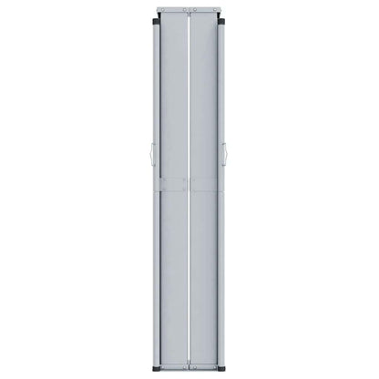 vidaXL Retractable Side Awning Brown 180x1200 cm