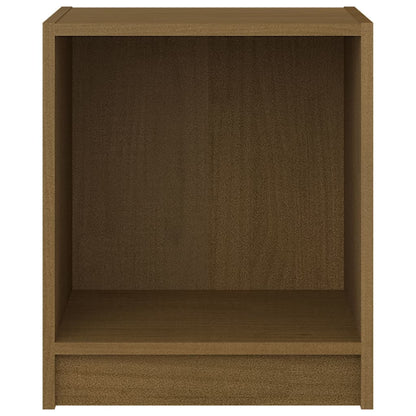 vidaXL Bedside Cabinets 2 pcs Honey Brown 35.5x33.5x41.5 cm Solid Pinewood