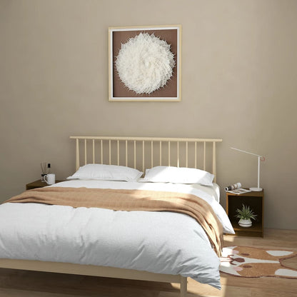 vidaXL Bedside Cabinets 2 pcs Honey Brown 35.5x33.5x41.5 cm Solid Pinewood