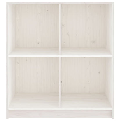 vidaXL Sideboard White 70x33x76 cm Solid Pinewood