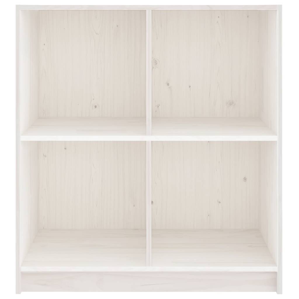 vidaXL Sideboard White 70x33x76 cm Solid Wood Pine