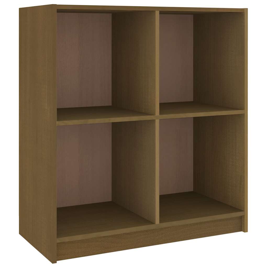 vidaXL Sideboard Honey Brown 70x33x76 cm Solid Wood Pine