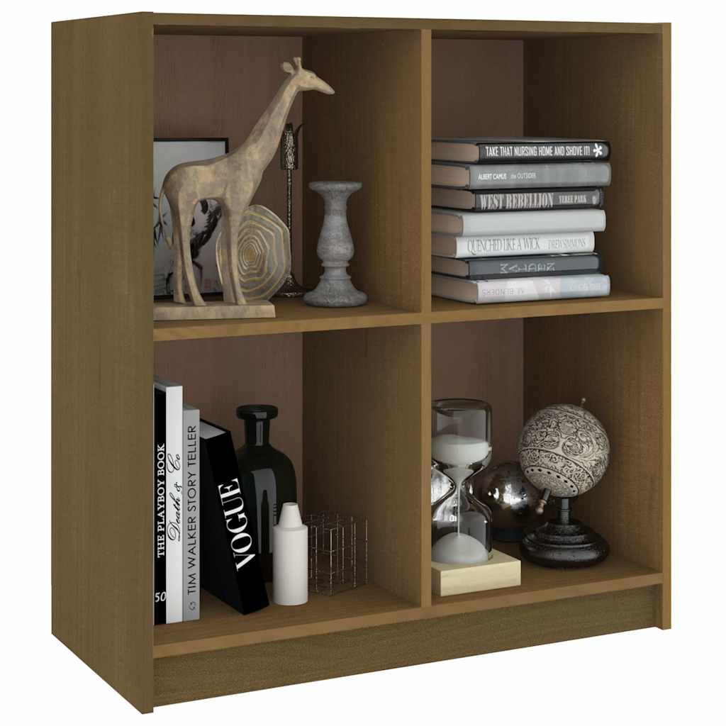 vidaXL Sideboard Honey Brown 70x33x76 cm Solid Wood Pine