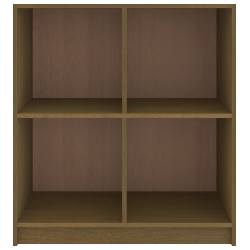 vidaXL Sideboard Honey Brown 70x33x76 cm Solid Pinewood