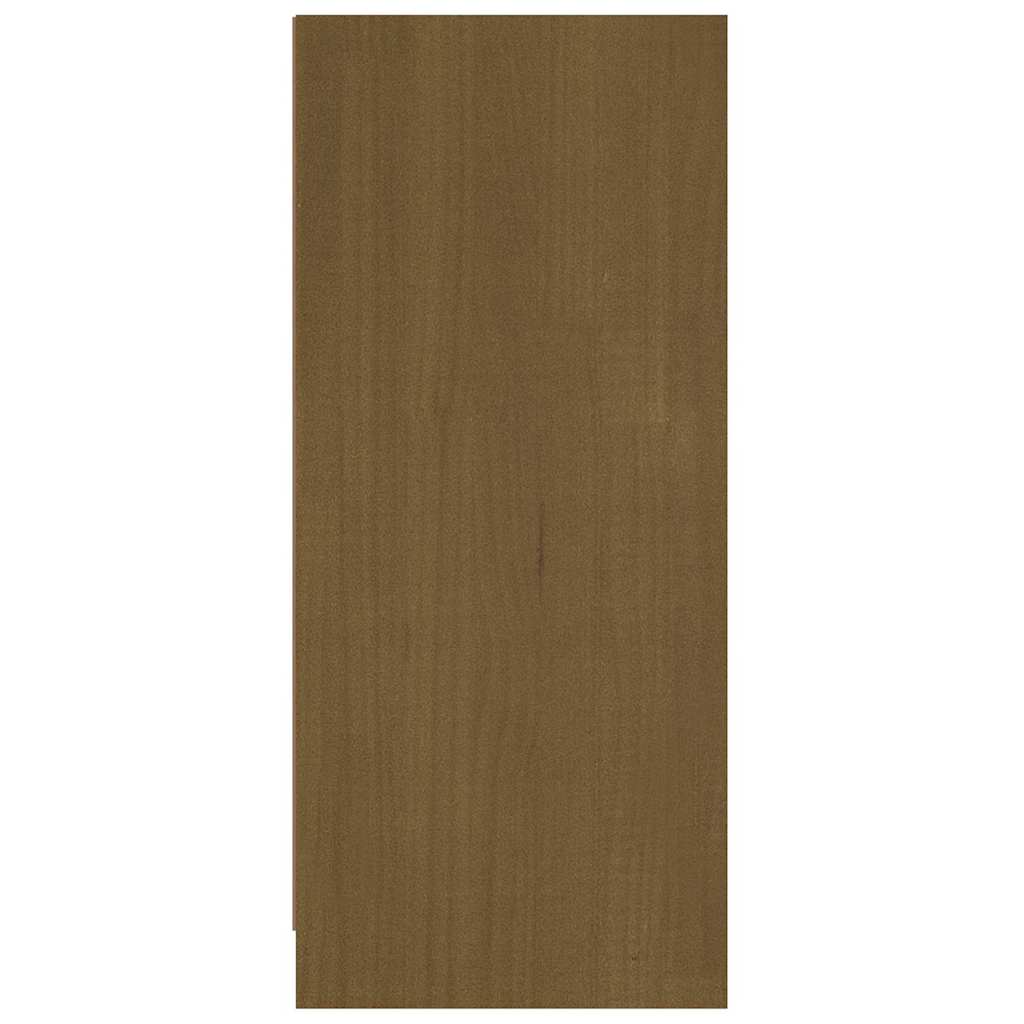 vidaXL Sideboard Honey Brown 70x33x76 cm Solid Wood Pine