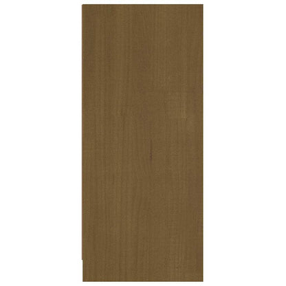vidaXL Sideboard Honey Brown 70x33x76 cm Solid Wood Pine