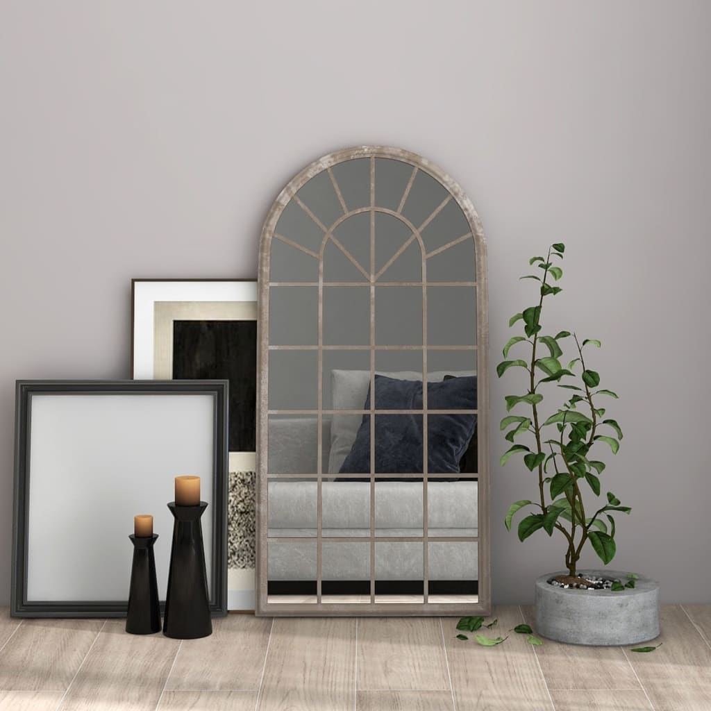 vidaXL Mirror Sand 90x45 cm Iron for Indoor Use