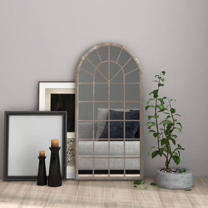 vidaXL Mirror Sand 90x45 cm Iron for Indoor Use