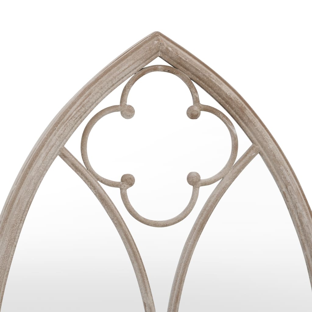 vidaXL Mirror Sand 100x45 cm Iron for Indoor Use