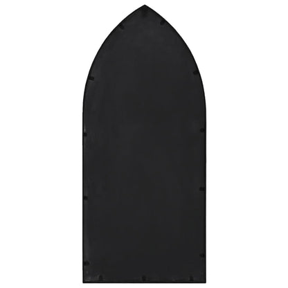 vidaXL Mirror Black 100x45 cm Iron for Indoor Use
