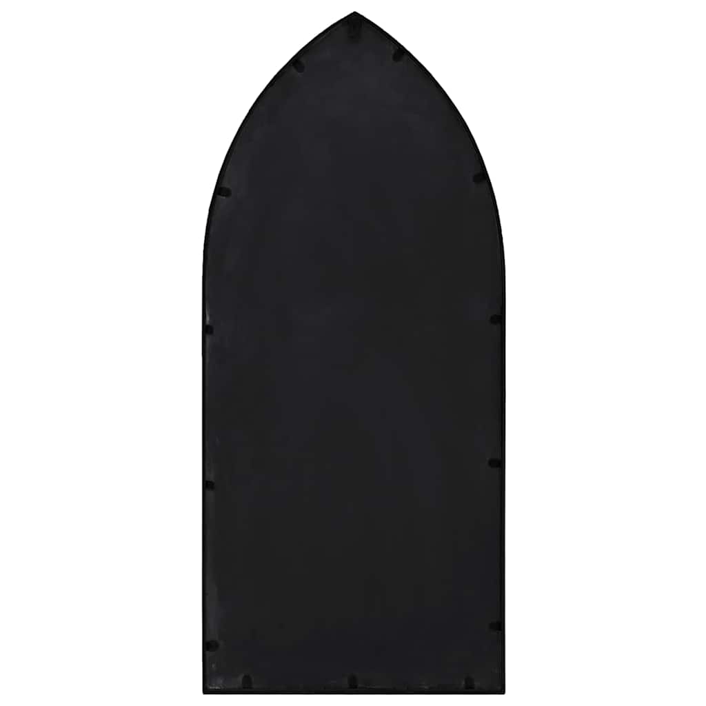 vidaXL Mirror Black 100x45 cm Iron for Indoor Use