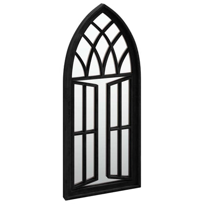 vidaXL Mirror Black 70x30 cm Iron for Indoor Use