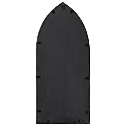 vidaXL Mirror Black 70x30 cm Iron for Indoor Use