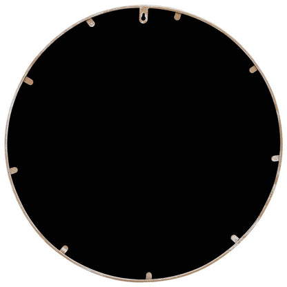 vidaXL Mirror Sand 60x3 cm Iron Round for Indoor Use