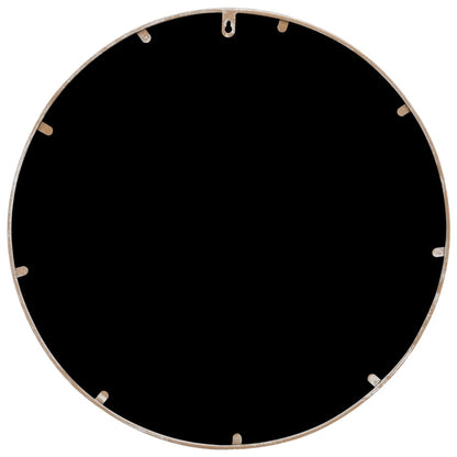 vidaXL Mirror Sand 60x2.5 cm Iron Round for Indoor Use