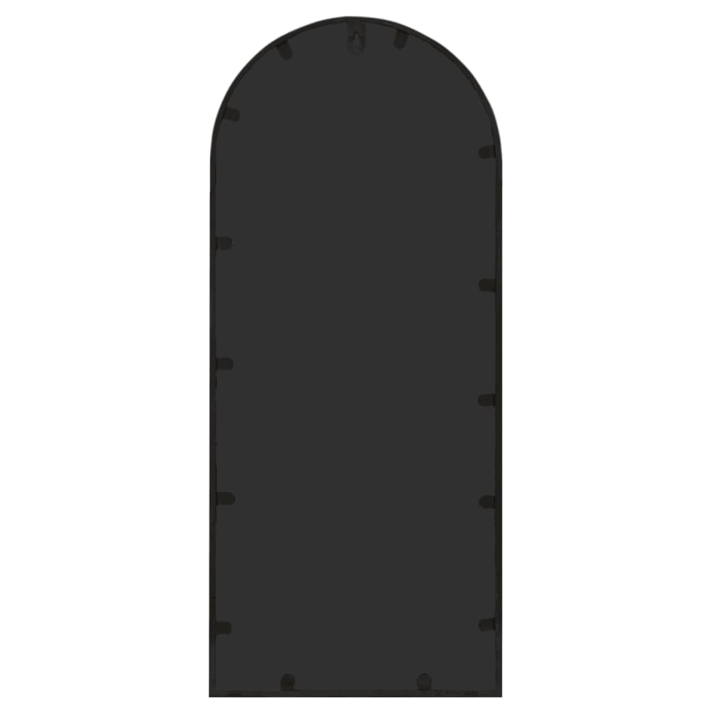 vidaXL Mirror Black 100x45 cm Iron for Indoor Use